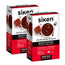 Siken Sustitutivo Natillas Brownie, Pack 2 x 6 sobres