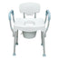 silla de ducha y wc xl con reposabrazos