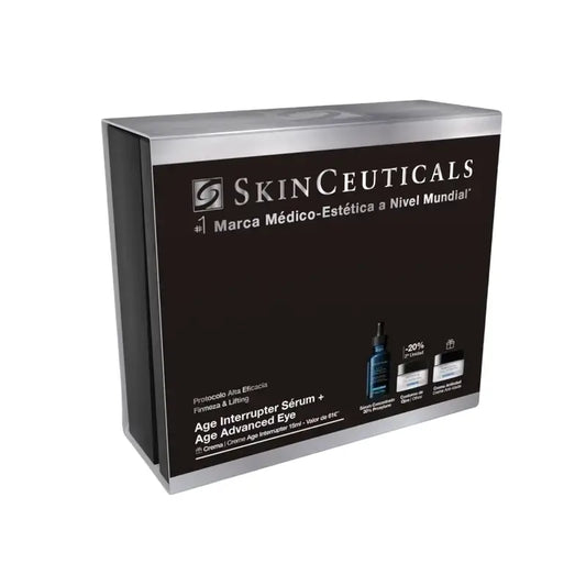 Skinceuticals Protocolo Firmeza Y Lifting Age Interrupter Serum + Age Advanced Eye