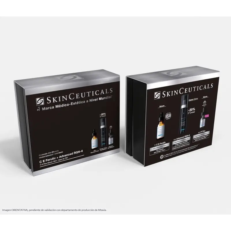Skinceuticals Protocolo Global Antiedad Ce Ferulic + Advanced Rgn-6