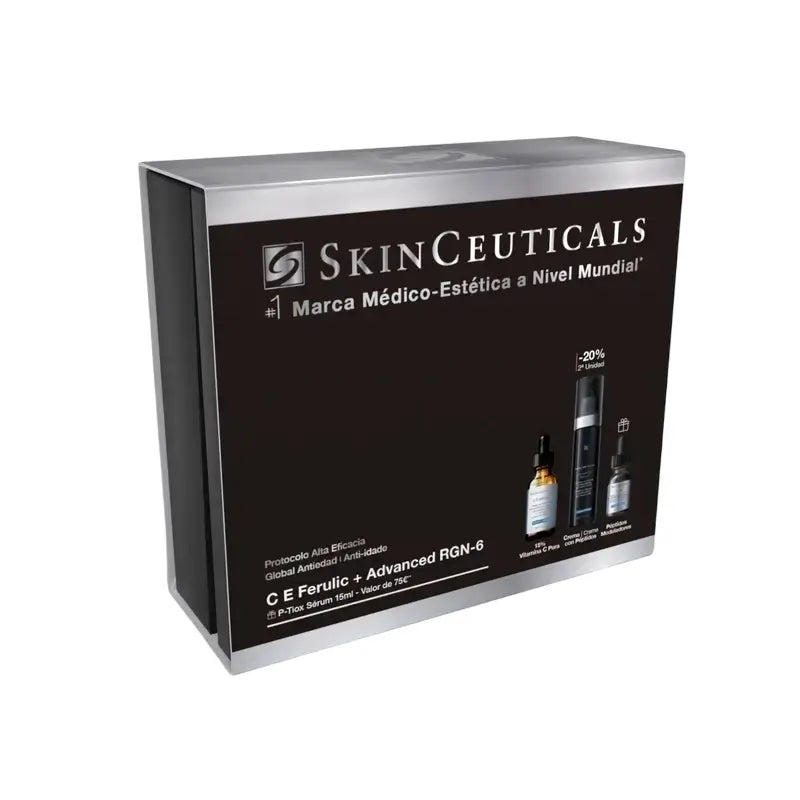 Skinceuticals Protocolo Global Antiedad Ce Ferulic + Advanced Rgn-6
