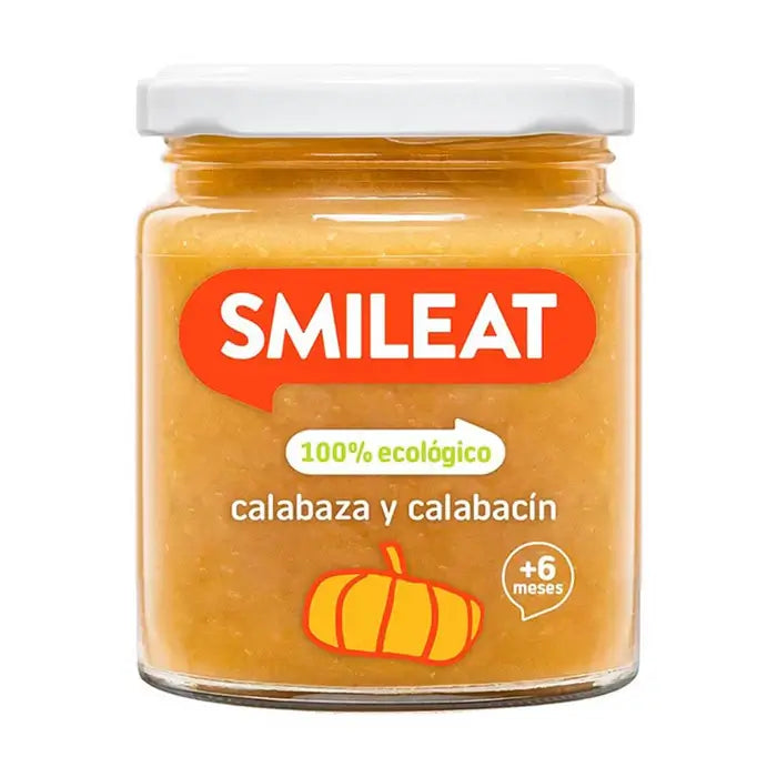 Smileat Tarrito Calabaza Y Calabacín, 6x230 Gr