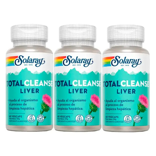 Solaray Total Cleanse Liver Pack 3 x 60 Cápsulas