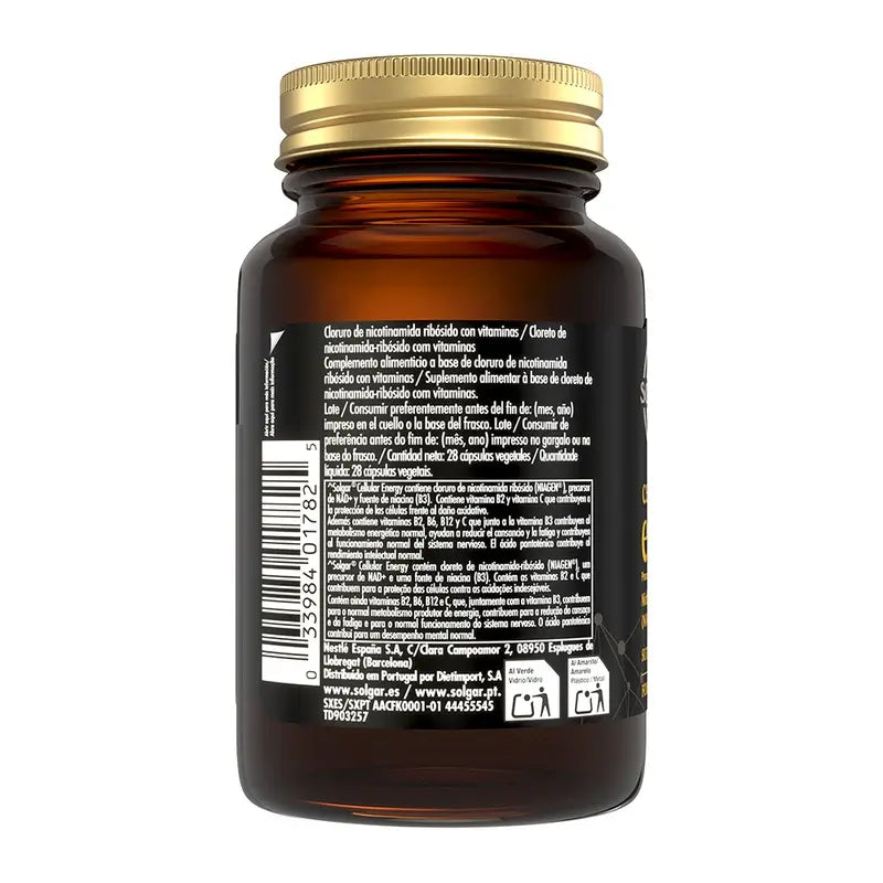Solgar Cellular Energy, 28 Cápsulas