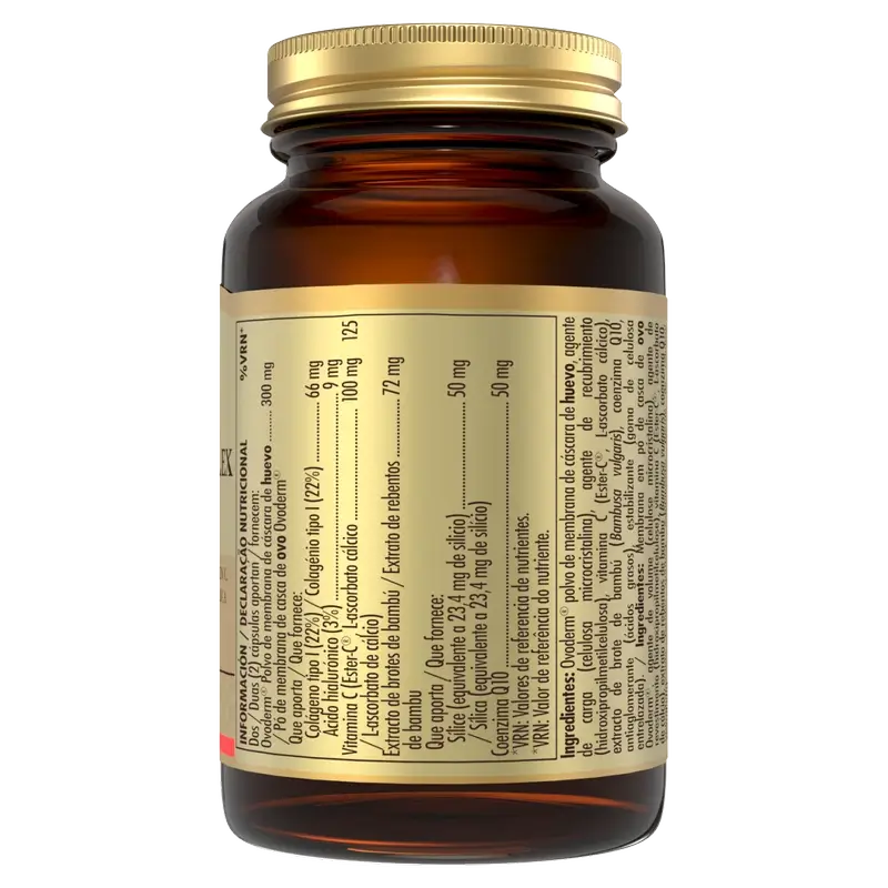 Solgar Colágeno Vegetariano Ovoderm, 60 Cápsulas Vegetales