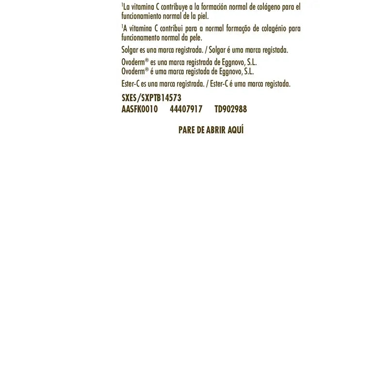 Solgar Colágeno Vegetariano Ovoderm, 60 Cápsulas Vegetales