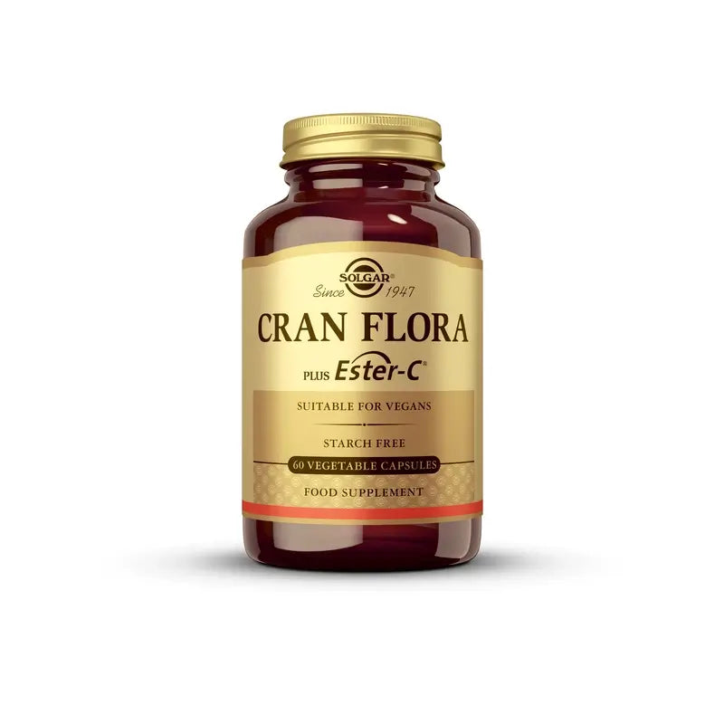 Solgar Cran Flora, 60 Cápsulas