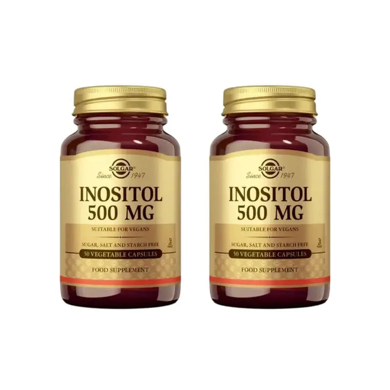 Solgar Inositol 500Mg, 2X50 Cápsulas