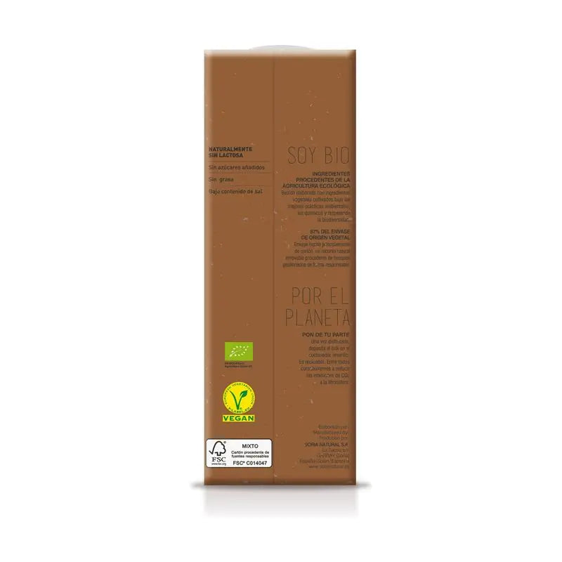 Soria Natural Bebida Vegetal De Avena Con Cacao 1Lt Bio S/A