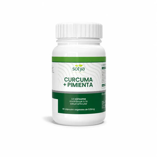 Sotya Cúrcuma + Pimienta 550 mg, 60 cápsulas vegetales