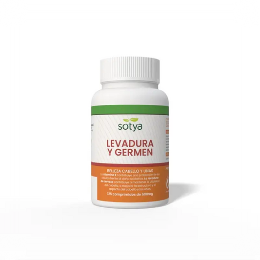 Sotya Levadura De Cerveza + Germen De Trigo 125 Comprimidos