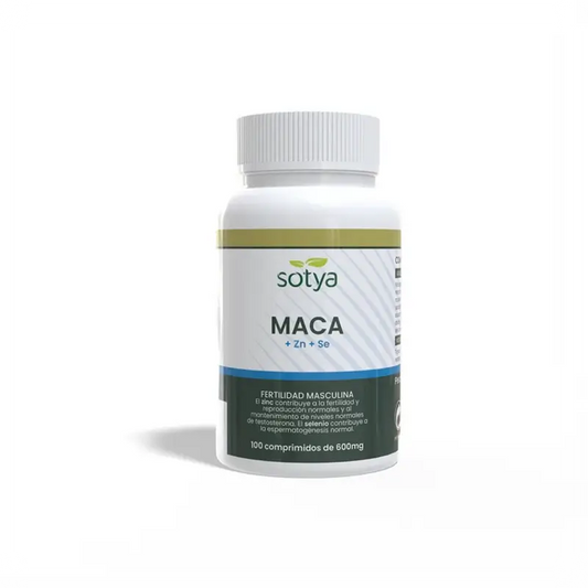 Sotya Maca + Zn + Se 100 comprimidos de 600mg