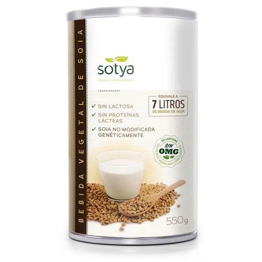 Sotya Sot Extract Leche Soja Bote Polvo , 550 gr