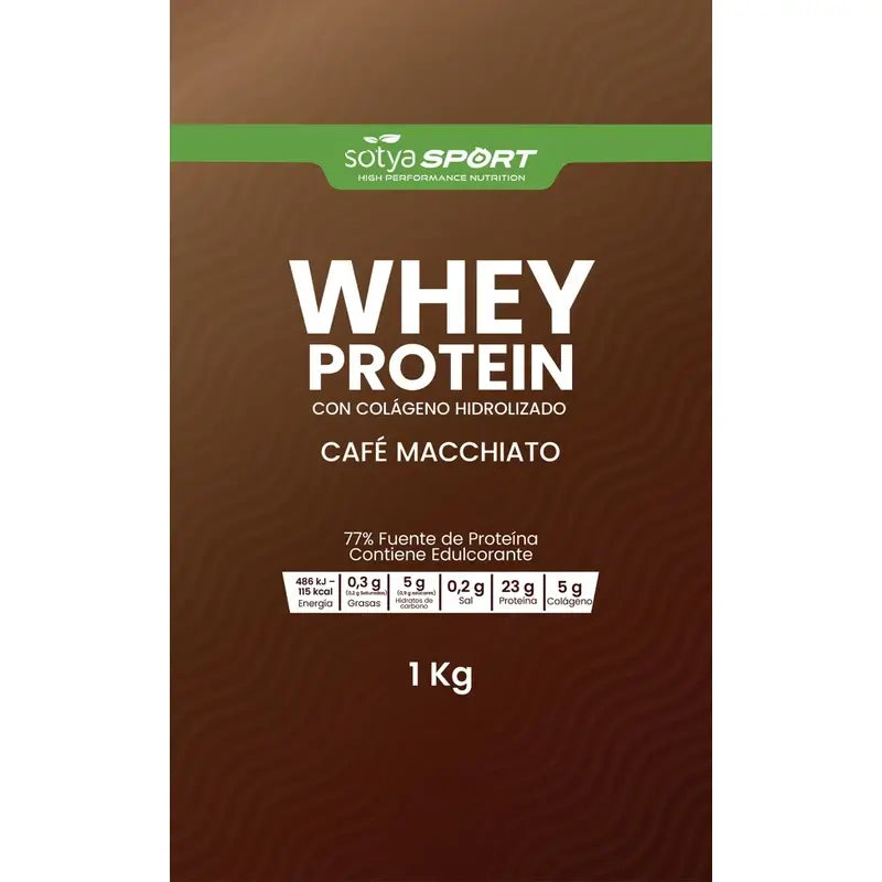Sotya Whey Protein Cafe Macchiato Doypack , 1000 gr
