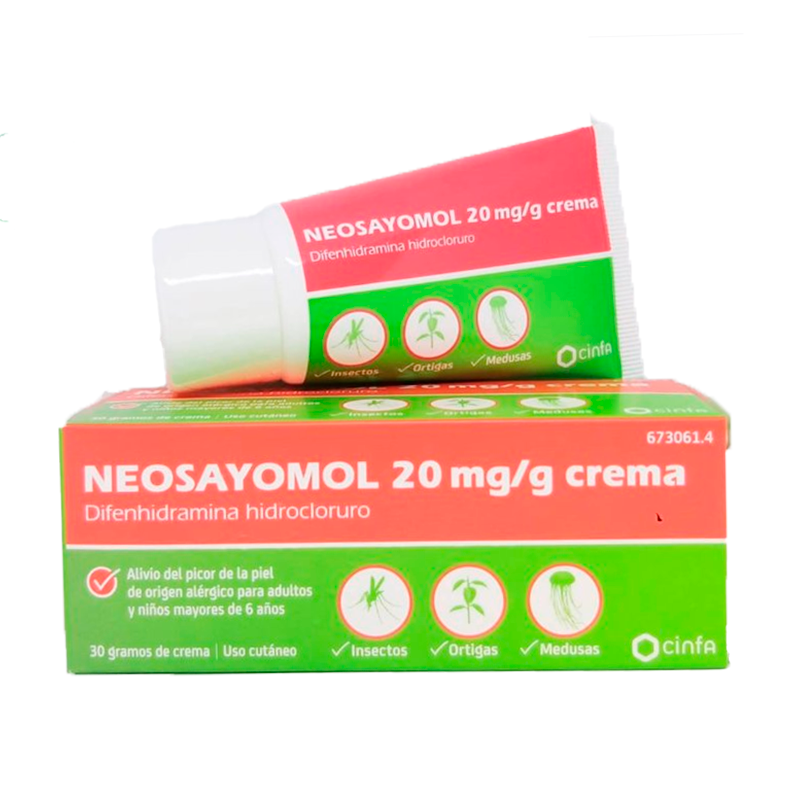 Neosayomol 20 mg/g Crema 30 gr