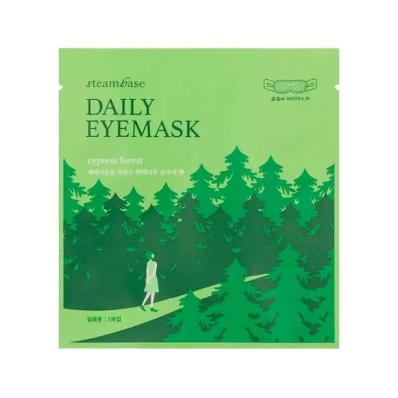 Steambase Daily Eyemask Cypress Forest , 1 ud