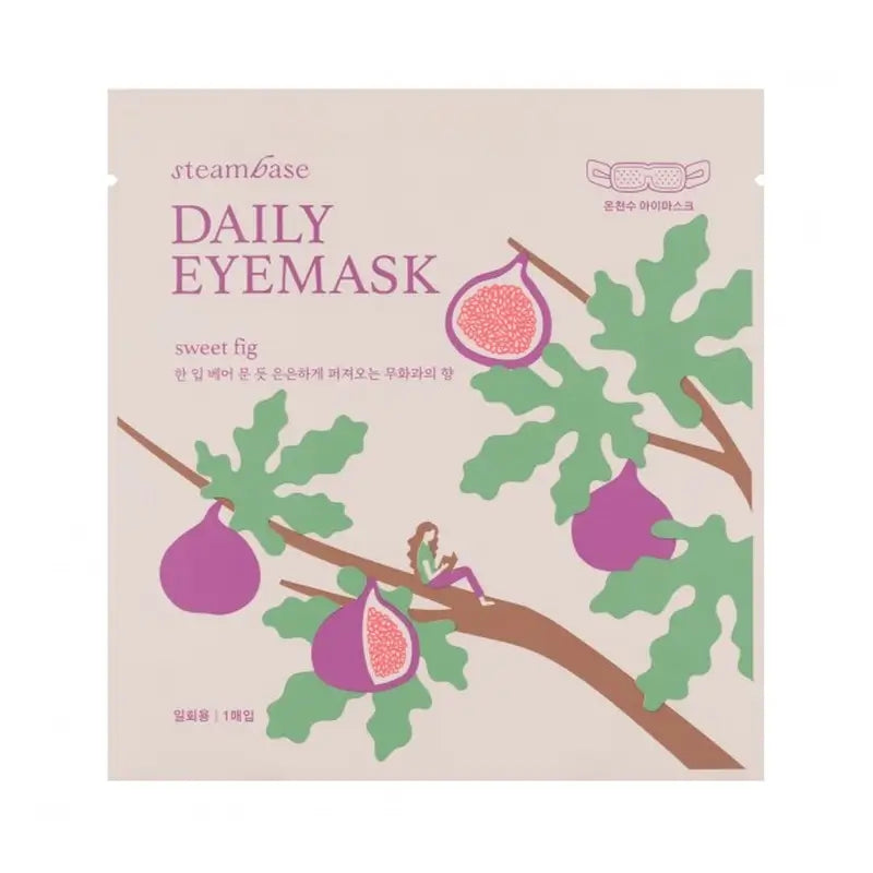 Steambase Daily Eyemask Sweet Fig , 1 ud
