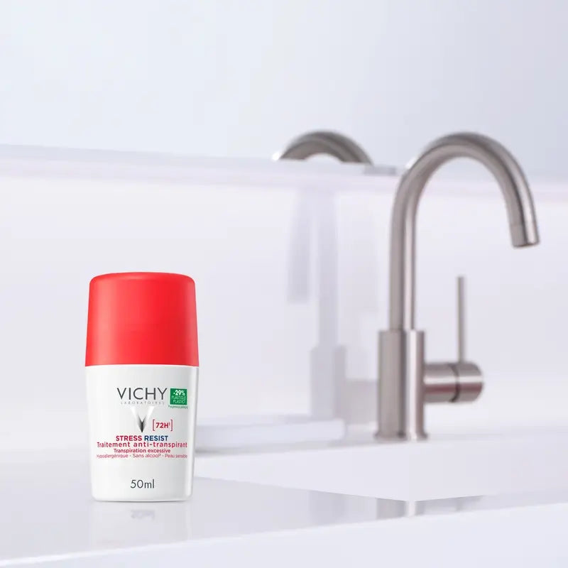 Vichy Desodorante Stress Resist Tratamiento Intensivo Anti-Transpirante 72H Roll-On 50 ml