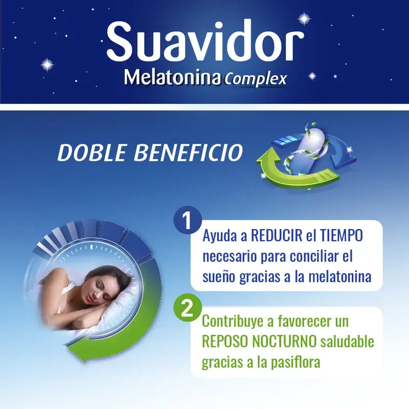 Suavidor Melatonina Complex, 30 Comprimidos