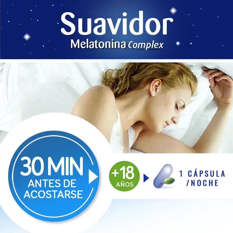 Suavidor Melatonina Complex, 30 Comprimidos