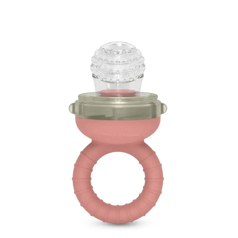 Suavinex Alimentador Antiahogo De Silicona, +6 Meses, Rosa