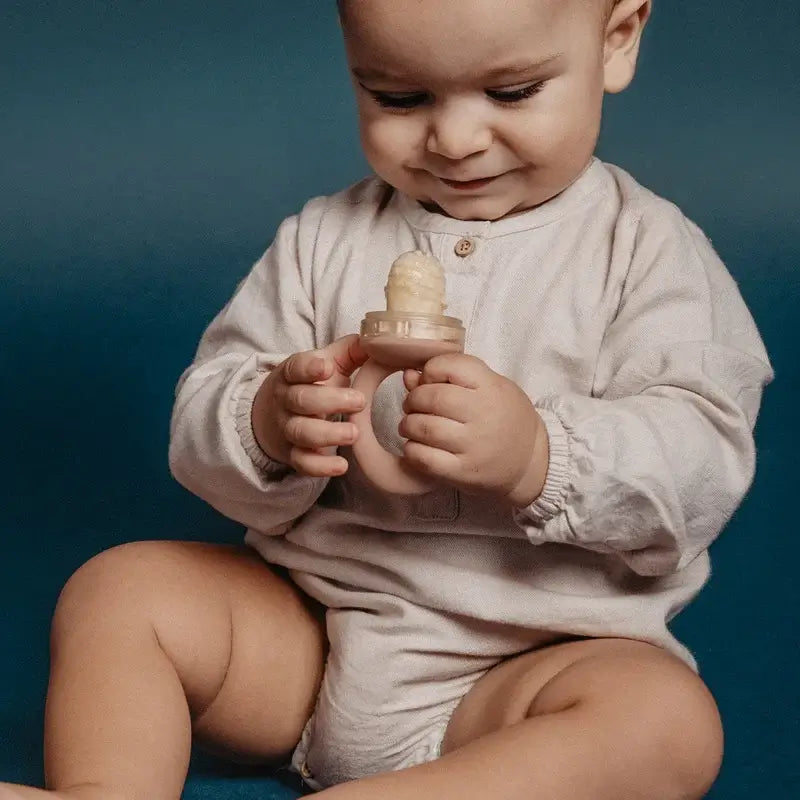 Suavinex Alimentador Antiahogo De Silicona, +6 Meses, Rosa