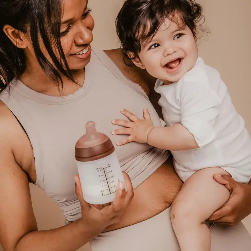 Suavinex Biberón Anticólico Zero Zero 180 Ml, Flujo Lento (S), +0 Meses, Deep