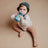 Suavinex Biberón Silicona 240 Ml, Flujo Medio (M), +3 Meses, Ballad Blue