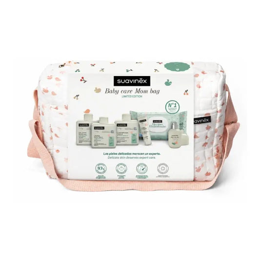 Suavinex Bolso Carro Bebé Con Cosmética. Rosa