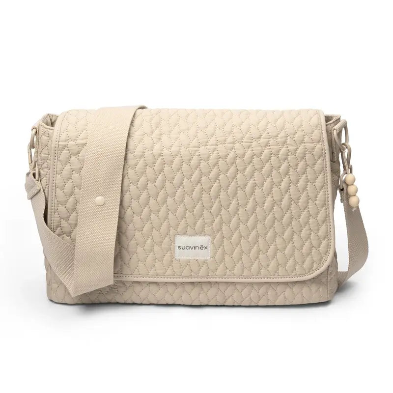 Suavinex Bolso Maternidad Bandolera, Beige