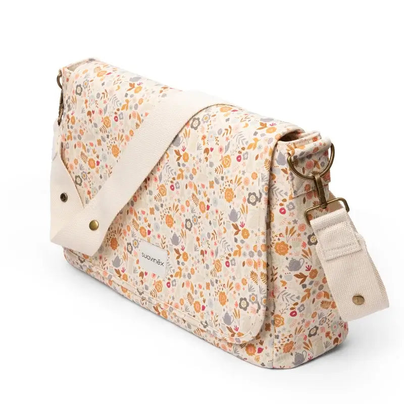 Suavinex Bolso Maternidad Bandolera, Floral