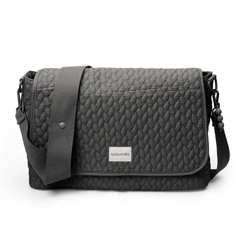 Suavinex Bolso Maternidad Bandolera, Gris