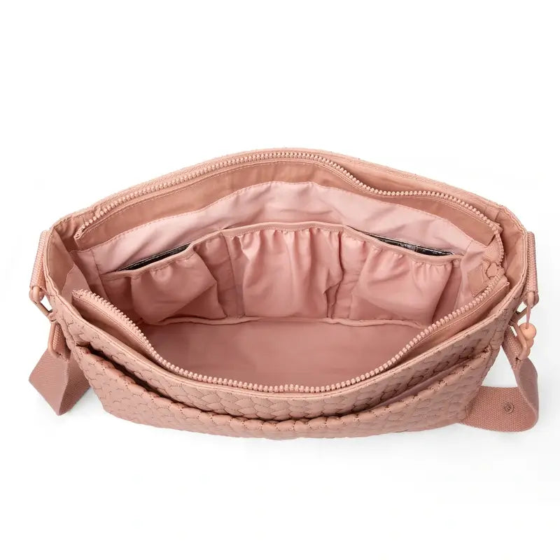 Suavinex Bolso Maternidad Bandolera, Rosa