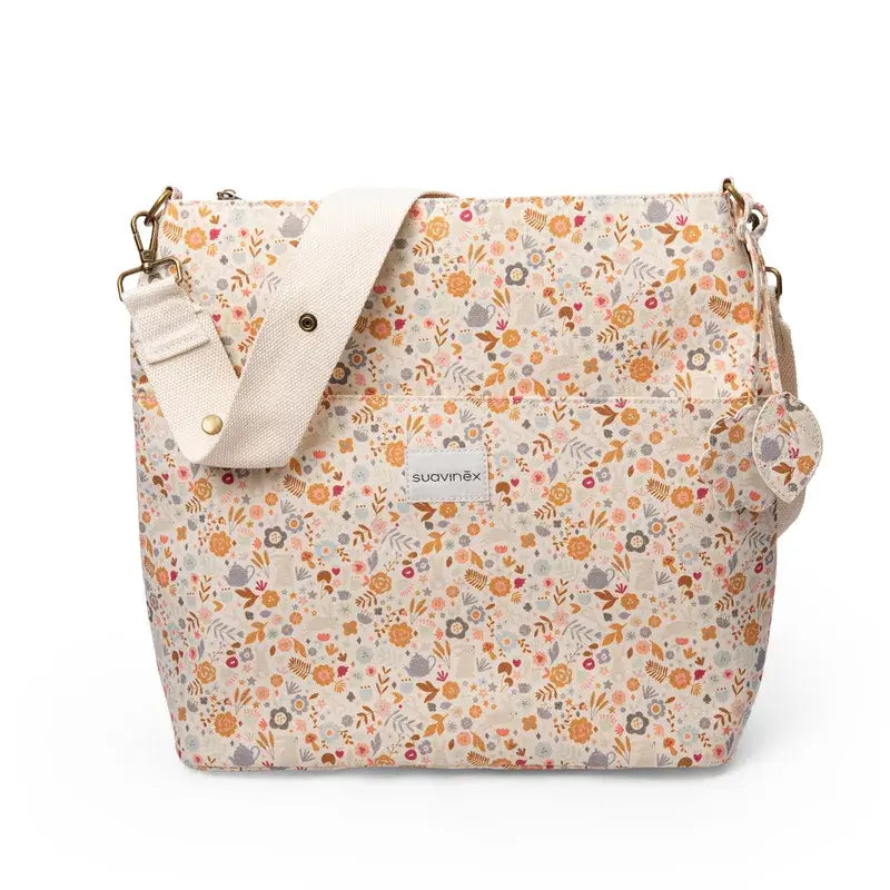 Suavinex Bolso Maternidad Tote Bag, Floral