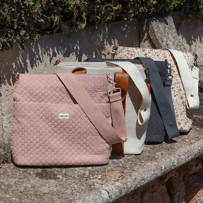 Suavinex Bolso Maternidad Tote Bag, Floral