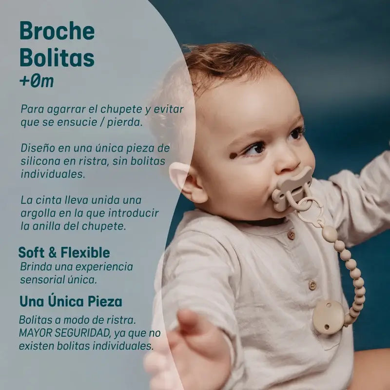 Suavinex Broche Pinza De Silicona, Chili Pepper