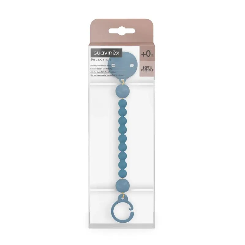 Suavinex Broche Pinza De Silicona, Deep Ocean