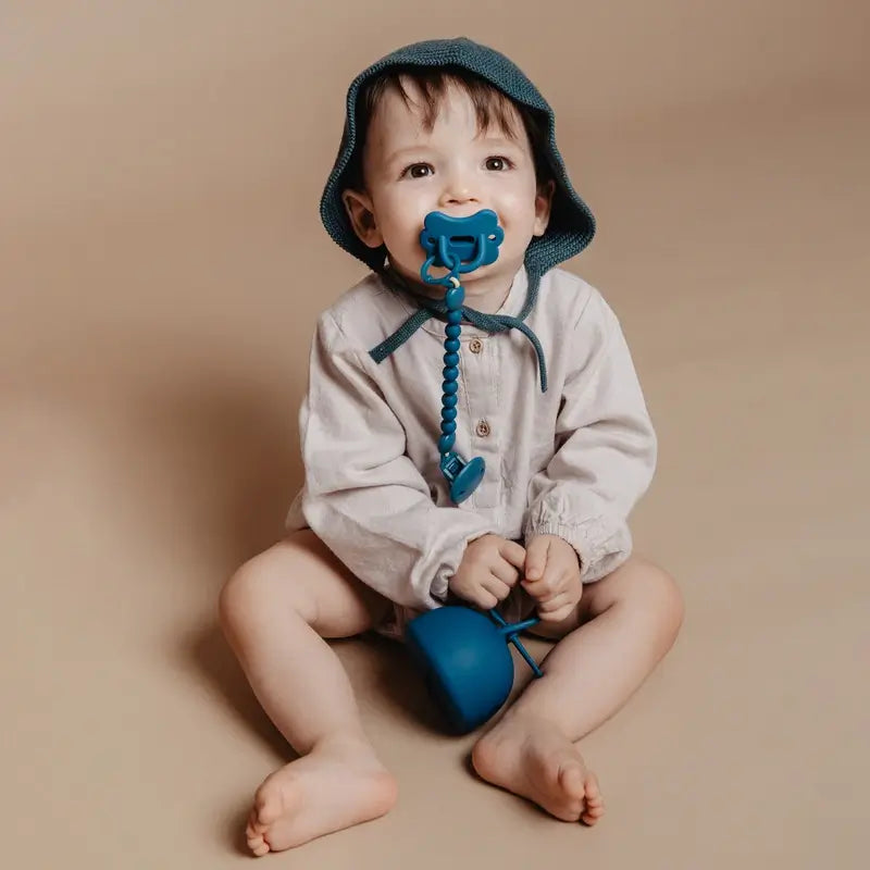 Suavinex Broche Pinza De Silicona, Deep Ocean