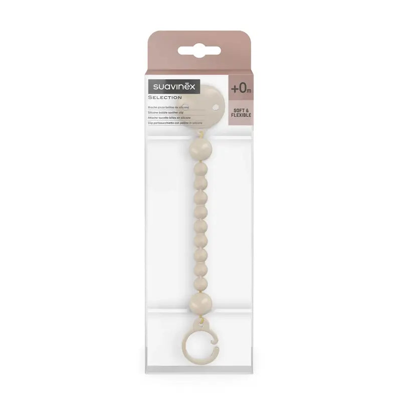 Suavinex Broche Pinza De Silicona, Irish Cream