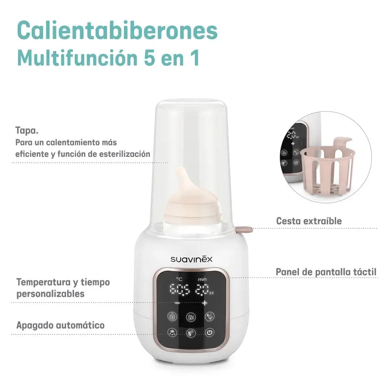Suavinex Calientabiberones Y Esterilizador 2 En 2