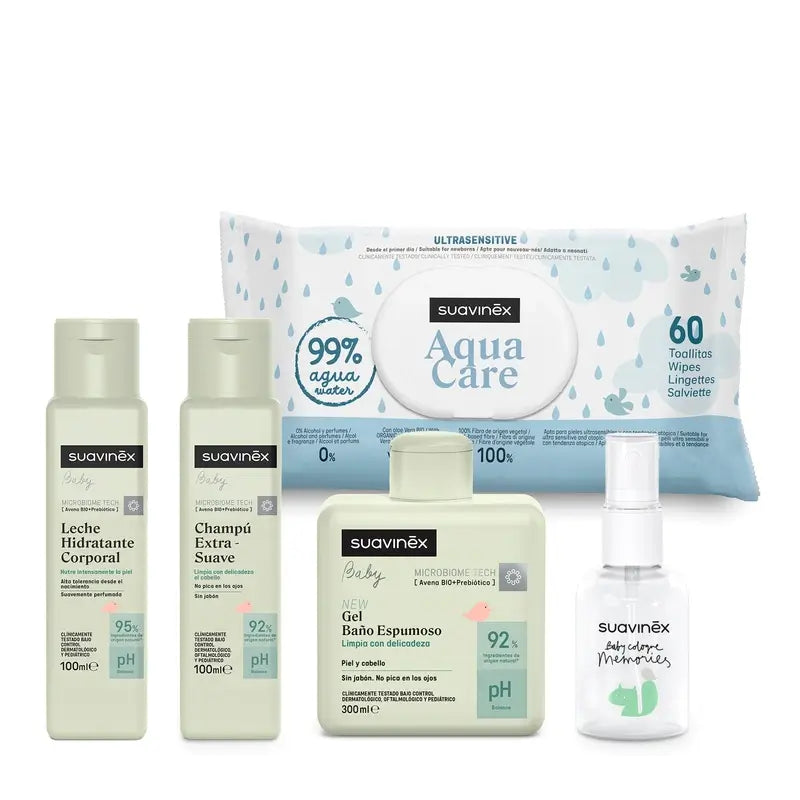 Suavinex Canastilla Baby Care Mini Bag Verde