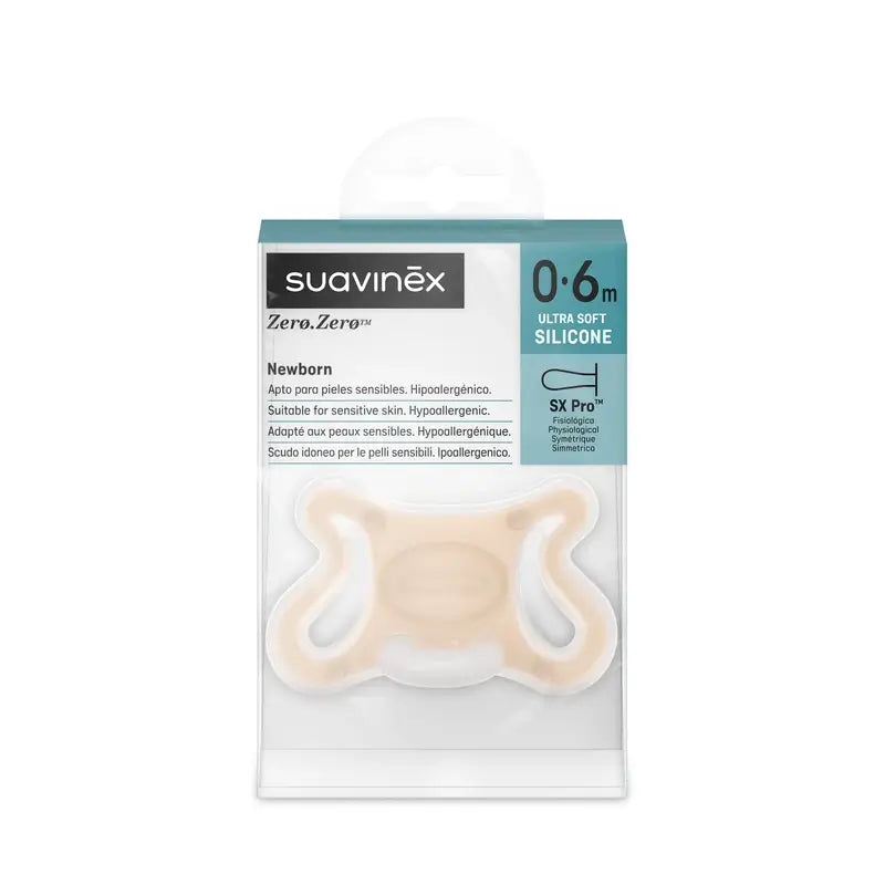 Suavinex Chupete Zero Zero Bebés 0 a 6 Meses, Fair