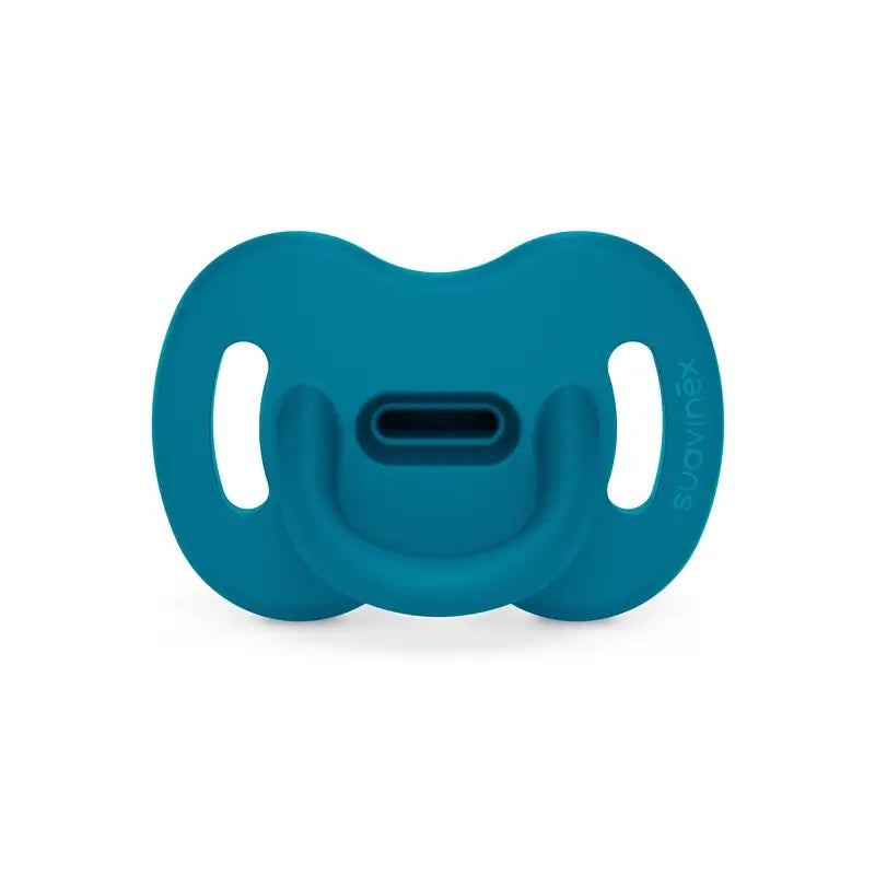 Suavinex Chupete Todo Silicona Fisiológico Sx Pro, 0/6 Meses, Deep Ocean