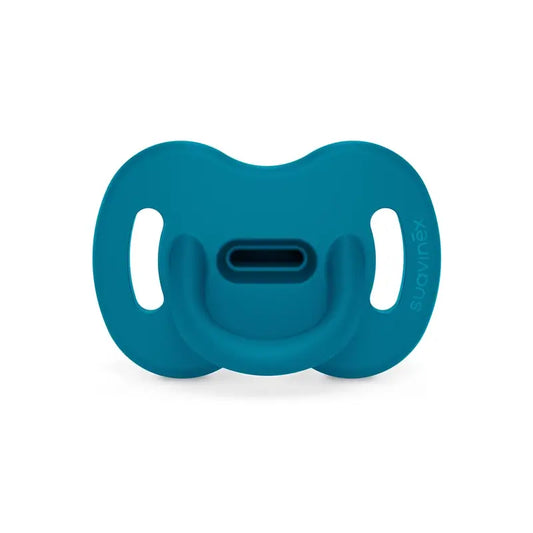 Suavinex Chupete Todo Silicona Fisiológico Sx Pro, 0/6 Meses, Deep Ocean
