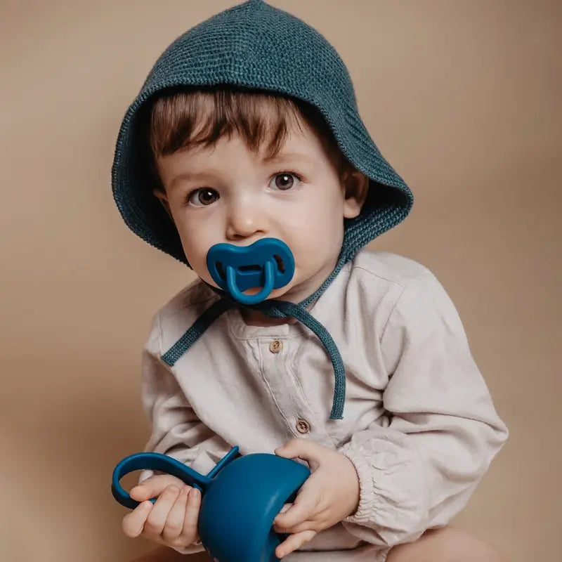 Suavinex Chupete Todo Silicona Fisiológico Sx Pro, 0/6 Meses, Deep Ocean