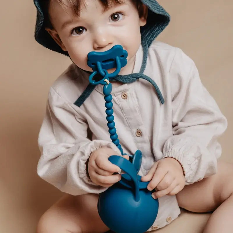 Suavinex Chupete Todo Silicona Fisiológico Sx Pro, 0/6 Meses, Deep Ocean