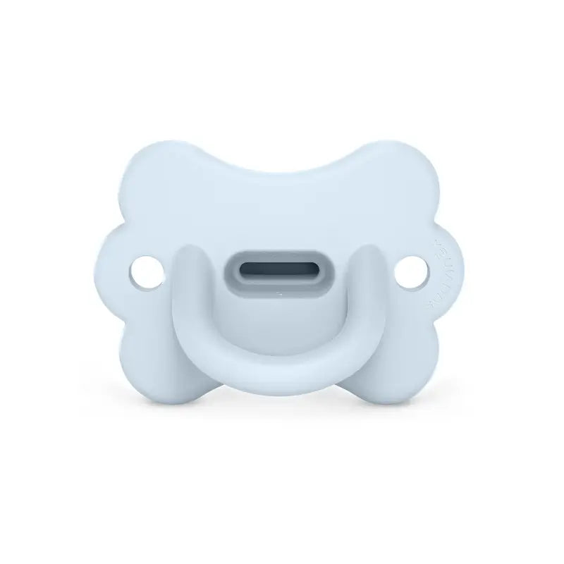 Suavinex Chupete Todo Silicona Fisiológico Sx Pro, 0/6 Meses, Mariposa Ballad Blue