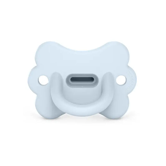 Suavinex Chupete Todo Silicona Fisiológico Sx Pro, 0/6 Meses, Mariposa Ballad Blue