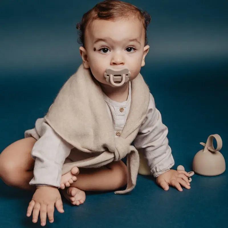 Suavinex Chupete Todo Silicona Fisiológico Sx Pro, 0/6 Meses, Mariposa Irish Cream