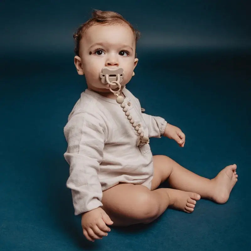 Suavinex Chupete Todo Silicona Fisiológico Sx Pro, 0/6 Meses, Mariposa Irish Cream